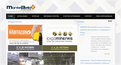Desktop Screenshot of montebelloeventos.com.br